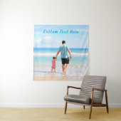 写真パーソナライズされたタペストリーとカスタム文字 タペストリー (インサイチュ(横))