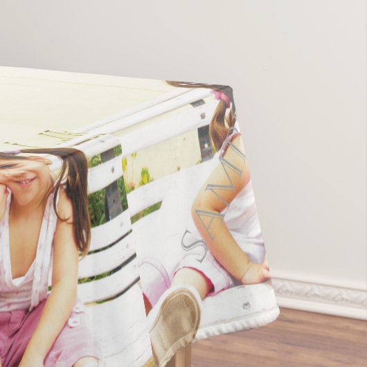 写真パーソナライズされたテーブルクロス自分で作る テーブルクロス (インサイチュ)