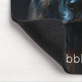 写真パーソナライズされたドイツの羊飼い マウスパッド (コーナー)