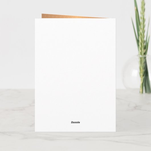 写真パーソナライズされたネイビエレガントー金ゴールド結婚ズ サンキューカード (裏面)