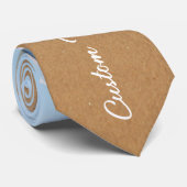 写真パーソナライズされたネックタイとカスタム文字 ネクタイ (ロール)