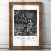 写真パーソナライズされたノート付き母のための写真ギフト ポスター