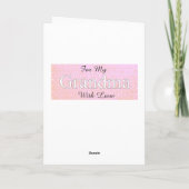 写真パーソナライズされたハッピーバースデーおばあちゃんカード カード (裏面)