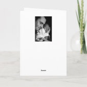 写真パーソナライズされたハッピーバースデー カード (裏面)