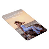 写真パーソナライズされたハッピーバースデー マグネット (右側)