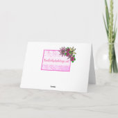 写真パーソナライズされたハッピー・マザーズ・デイ カード (裏面)