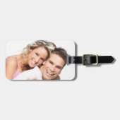 写真パーソナライズされたハネムーンラゲージタグ ラゲッジタグ (正面横)
