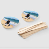 写真パーソナライズされたハンドファンとカスタム文字 ハンドファン (組立なし)