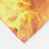 写真パーソナライズされたバスケットボール選手 フリースブランケット (角)