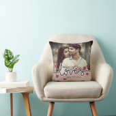 写真パーソナライズされたバレンタインデーのカップルの愛 クッション (椅子)