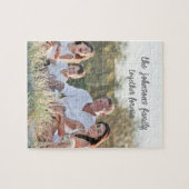 写真パーソナライズされたパズル ジグソーパズル (横)