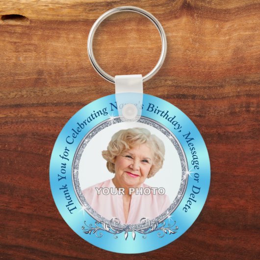 写真パーソナライズされたパーティーが彼女のために好意を持つ、写真 キーホルダー (正面)