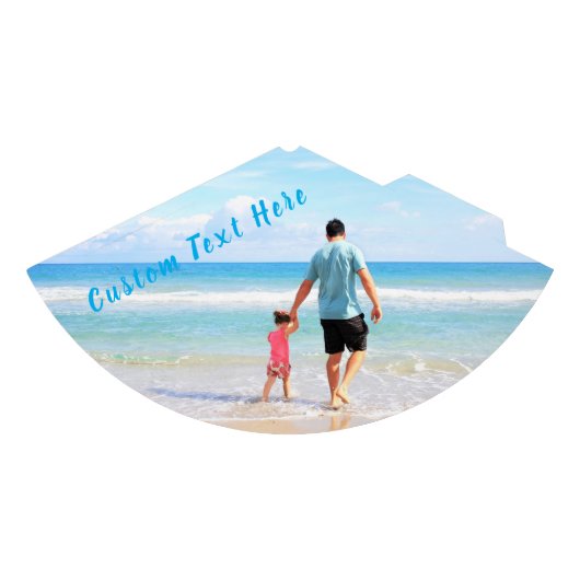 写真パーソナライズされたパーティーハットとカスタム文字 パーティーハット (正面)