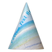 写真パーソナライズされたパーティーハットとカスタム文字 パーティーハット (左)