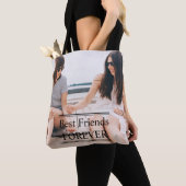 写真パーソナライズされたフ最高のァンドフォーエバーToteバッグ トートバッグ (クローズアップ)