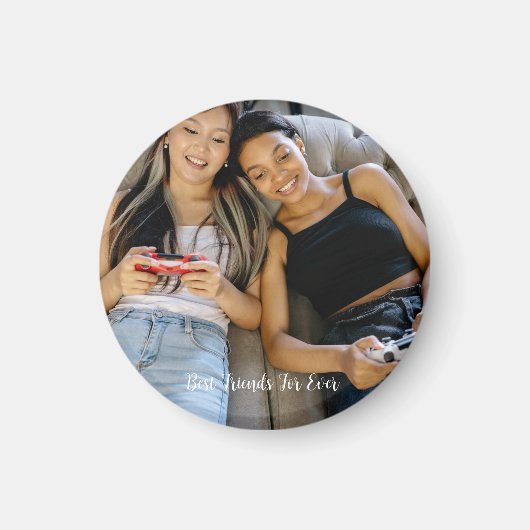 写真パーソナライズされたフ最高のォン マグネット (正面)