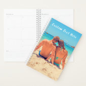 写真パーソナライズされたプランナーとカスタム文字 プランナー手帳 (ディスプレー)