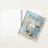 写真パーソナライズされたプランナーレトロカメラ プランナー手帳 (ディスプレー)