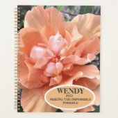 写真パーソナライズされたプランナー プランナー手帳 (正面)