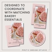 写真パーソナライズされたベーカリー ラウンドシール