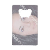 写真パーソナライズされたボトルオープナー。自分で作れ! クレジットカード栓抜き (裏面)