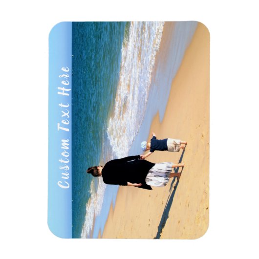 写真パーソナライズされたマグネットとフォトカスタム文字 マグネット (縦)