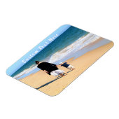 写真パーソナライズされたマグネットとフォトカスタム文字 マグネット (左側)