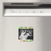 写真パーソナライズされたマグネットボヘミアンサボテン マグネット (インサイチュ (食洗機))