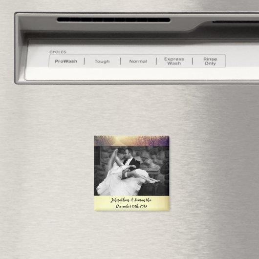 写真パーソナライズされたマグネット日の出の通路 マグネット (インサイチュ (食洗機))