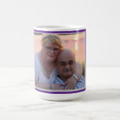 写真パーソナライズされたマグ コーヒーマグカップ (中央)