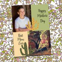 写真パーソナライズされたママ最高の・エバ南西サボテン