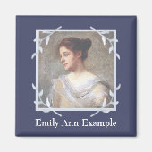 写真パーソナライズされたメモリアル マグネット (正面)