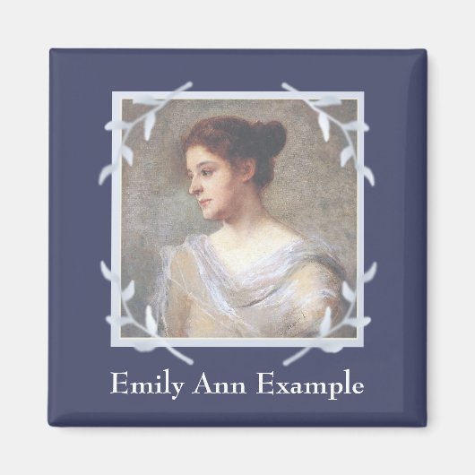 写真パーソナライズされたメモリアル マグネット (正面)