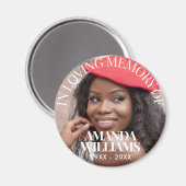 写真パーソナライズされたメモリエレガント マグネット (正面/裏面)