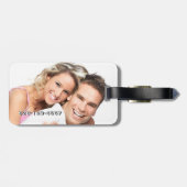 写真パーソナライズされたラゲージタグ ラゲッジタグ (裏面横)