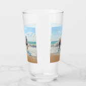 写真パーソナライズされた付きカスタムフォトグラス タンブラーグラス (左)