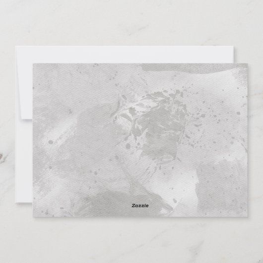 写真パーソナライズされた付きクリスマスカード シーズンカード (裏面)