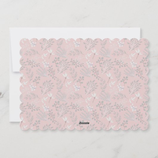 写真パーソナライズされた付きクリスマスカード シーズンカード (裏面)