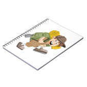 写真パーソナライズされた付きスパイラルノートブック ノートブック (左側)