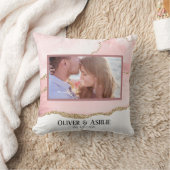 写真パーソナライズされた付き枕 クッション (ブランケット)