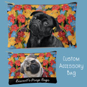 写真パーソナライズされた付き犬の母 アクセサリーポーチ
