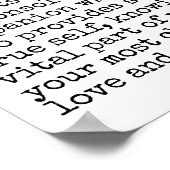 写真パーソナライズされた付きSoul Sister Definition ポスター (角)