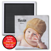 写真パーソナライズされた付磁石 マグネット