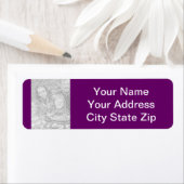 写真パーソナライズされた住所 シール (インサイチュ)