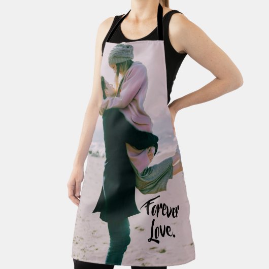 写真パーソナライズされた全体のプリントTシャツのエプロン エプロン (インサイチュ)