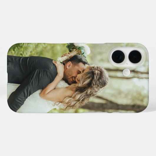 写真パーソナライズされた写真結婚記念日 Case-Mate iPhoneケース (裏面 (横))
