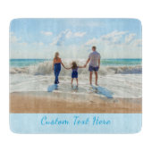 写真パーソナライズされた切断ボードのカスタム文字 カッティングボード (正面)