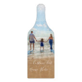 写真パーソナライズされた切断ボードのカスタム文字 カッティングボード (正面)