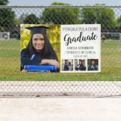 写真パーソナライズされた卒業禁止 横断幕 (インサイチュ)