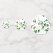 写真パーソナライズされた卒業表 コンフェッティ (正面)